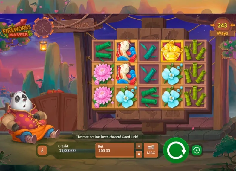 Fireworks Master win bet 1001