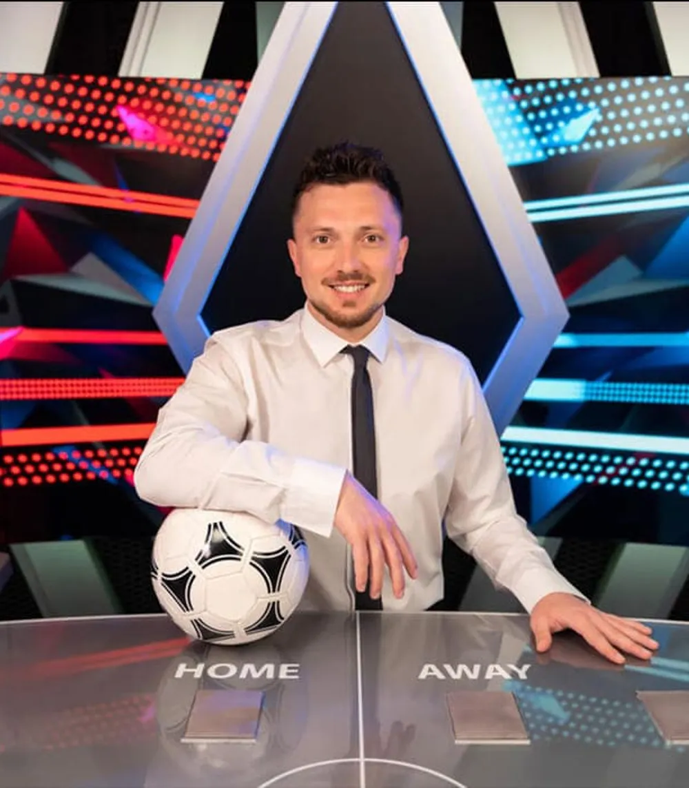 First Person Football Studio by Evolution gaming