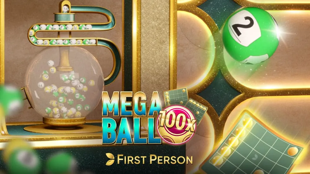 First Person Mega Ball by Evolution gaming