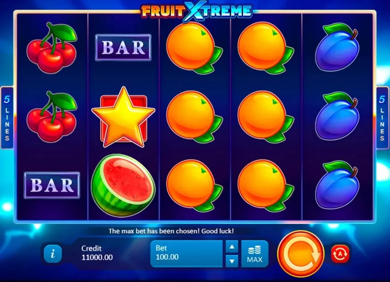 Fruit xtreme playson