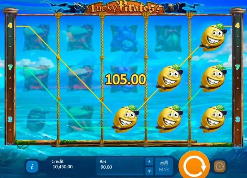 Lucky Pirate Playson Wild Win 1001 spins