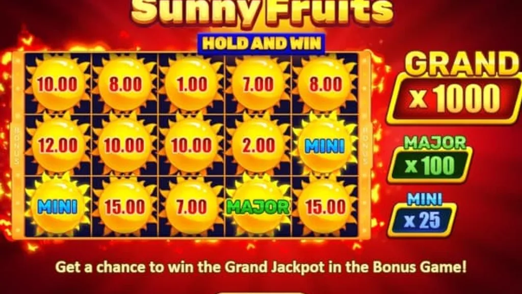 Sunny-fruits-hold-and-win-Bonus-game