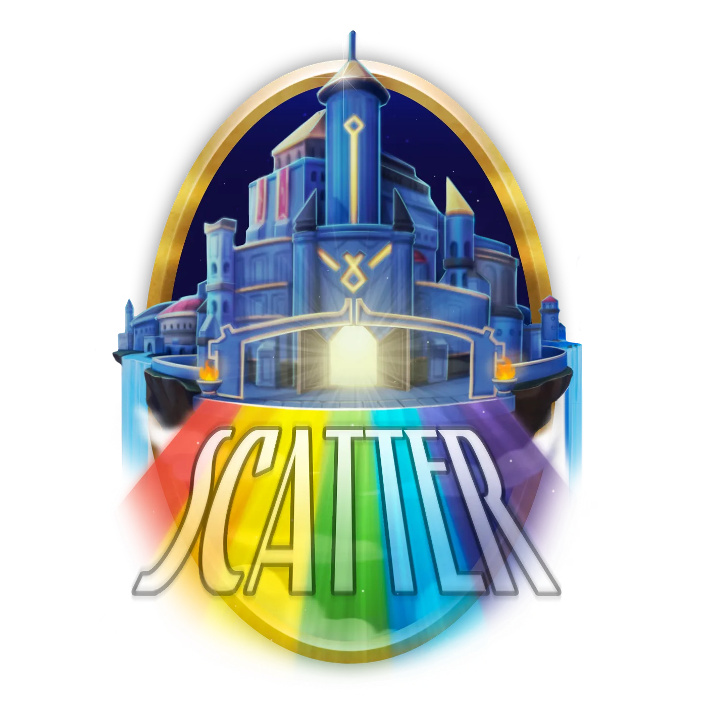 Endorphina Asgardian Symbol Scatter free spin game