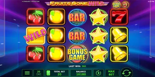 Fruits Gone Wild by Stakelogic game thumbnail