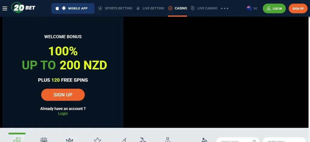 20Bet fishing and hunting games