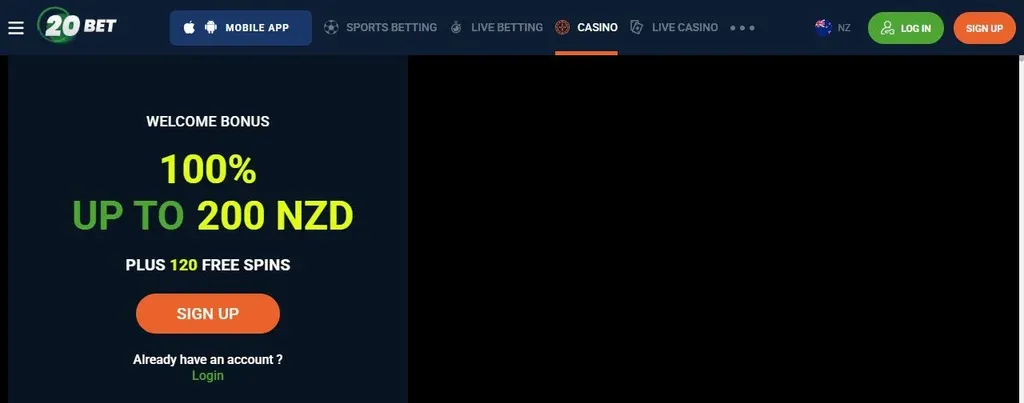 20Bet jackpot slots