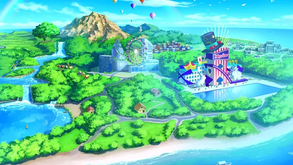 Mystino Princess game world