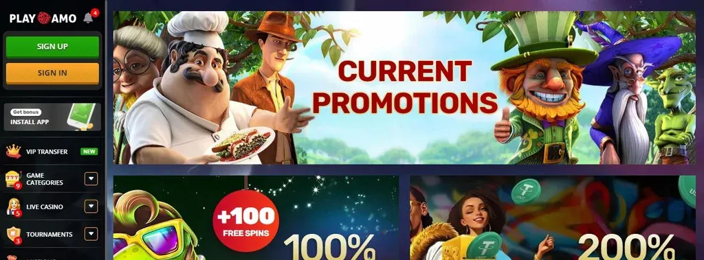 PlayAmo high roller offer