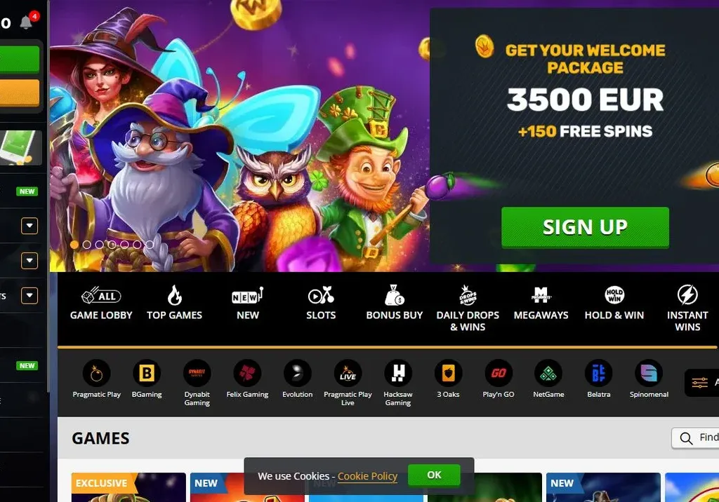 PlayAmo jackpot detail page
